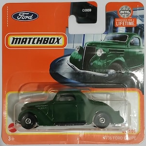 1936 ford coupe matchbox