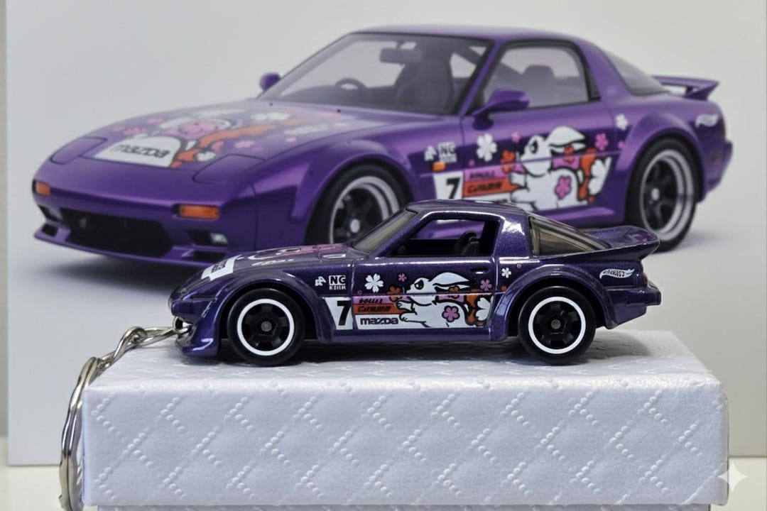 Mazda Rx7 Keychain Gift Pack Free Boxed Shipping - Etsy