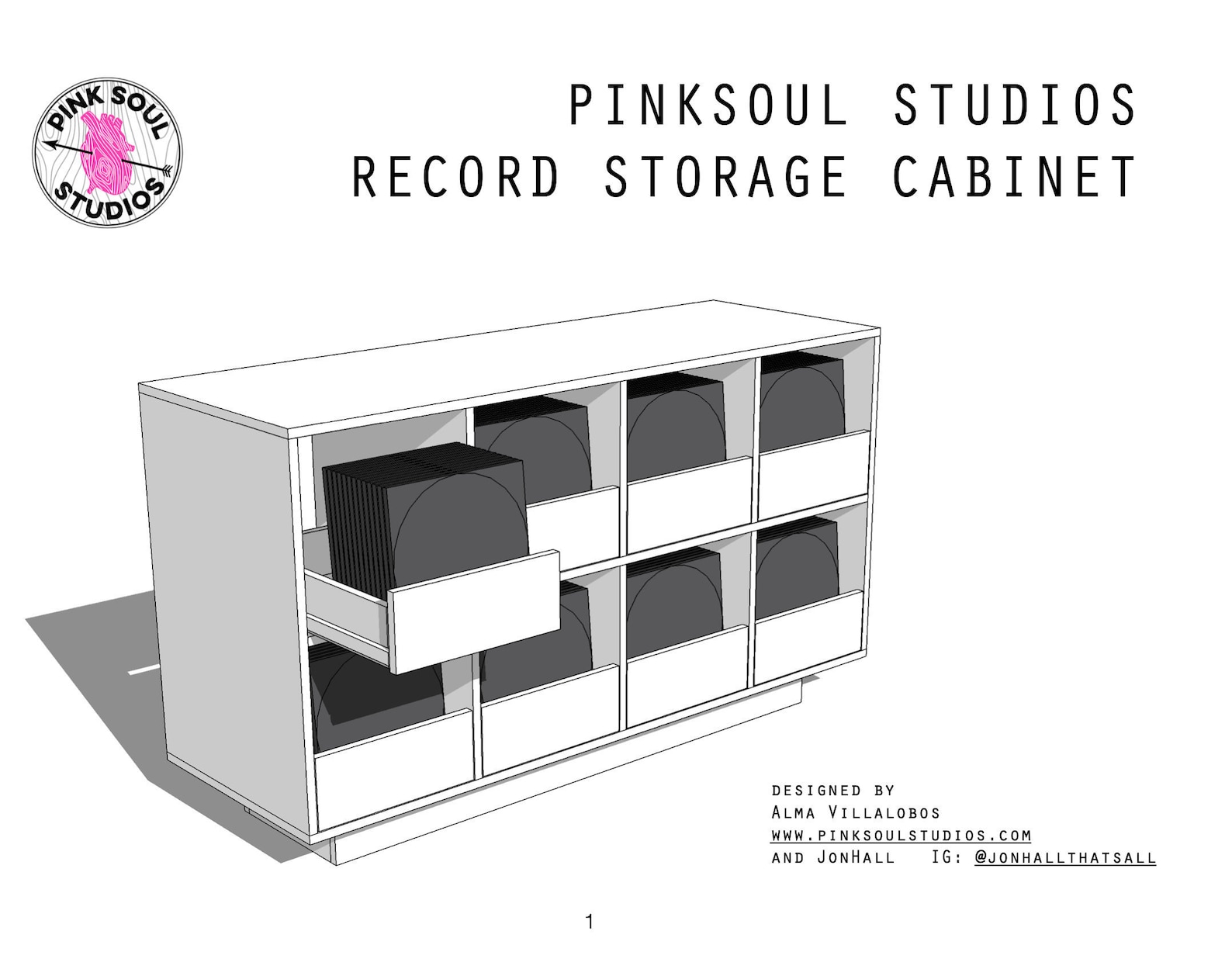 Record Storage Plans INSTANT DIGITAL DOWNLOAD Etsy