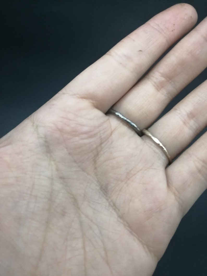 Custom Rustic jewelry natural turquoise Stacking ring darkened silver Elegant Gift Idea Solitaire Smart Practical Little zen wabi sabi ring