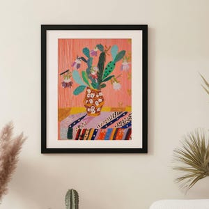 Kaktus Wand Kunst Druck: Südwestlichen Wüste Dekor, moderne Boho Botanical