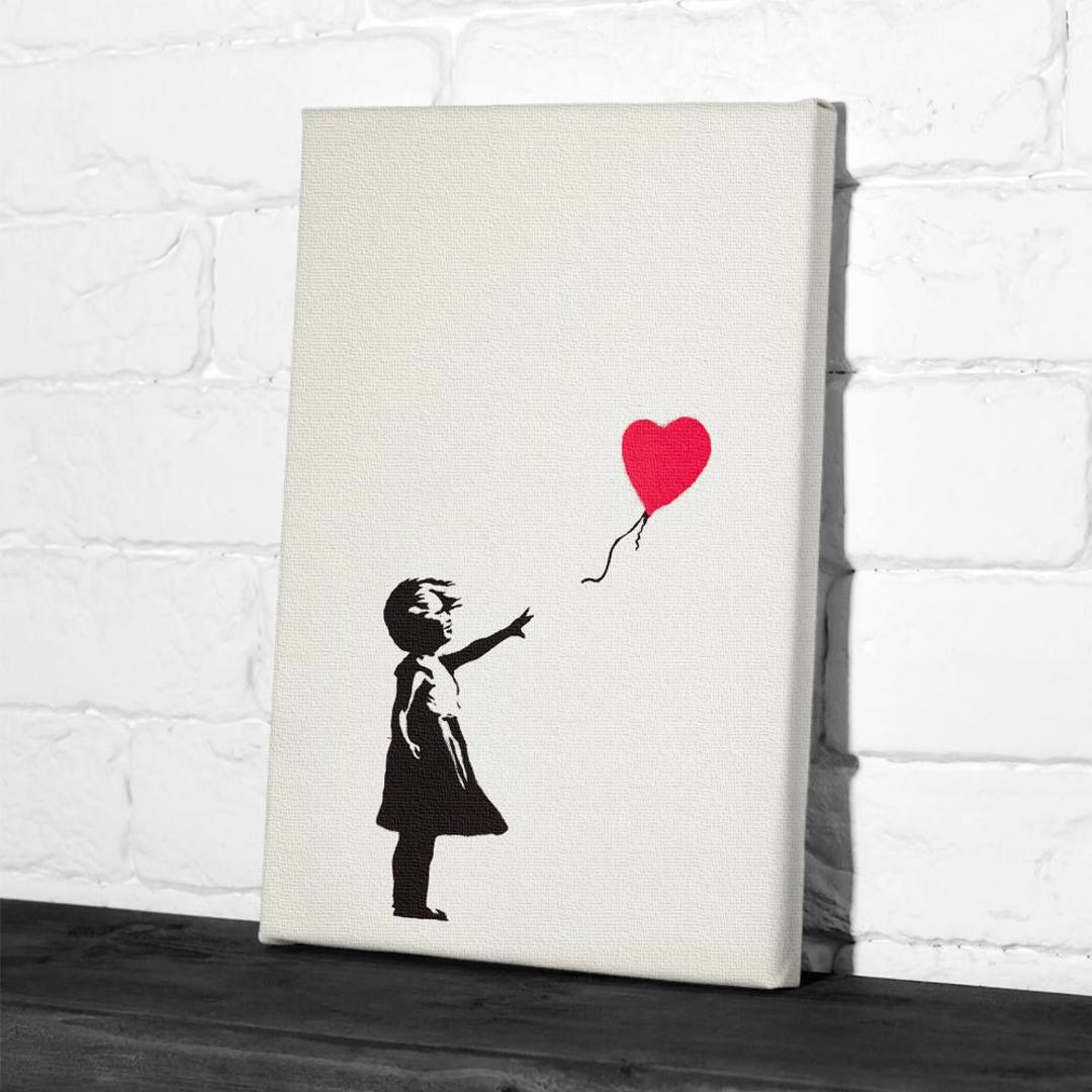 Girl With A Shred Balloon: Banksy Slices Live At Sotheby's | Brooklyn Street Art