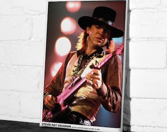スティーヴィー・レイ・ヴォーン Stevie Ray Vaughan絵画｜Amazon.co
