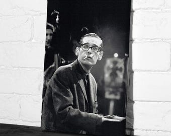 Póster de Bill Evans, arte de pared, impresión en lienzo, ideal para sala de estar, dormitorio, decoración del hogar, oficina, listo para colgar.