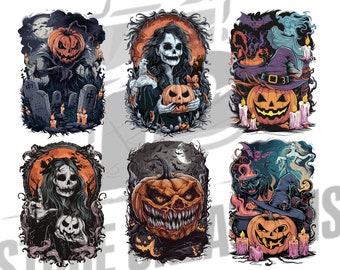 PNG a sublimazione di Halloween horror, PNG di Halloween retrò, PNG di Halloween, PNG horror, PNG di film spaventosi, PNG di personaggi horror, Design a sublimazione