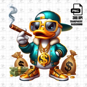 Donald Duck Smoking