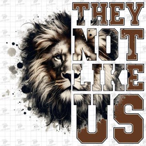 Lions PNG, Lions They not like us PNG, Viral PNG File for Crafters, Lions football, Lions football logo, Football Season, Digital Download
