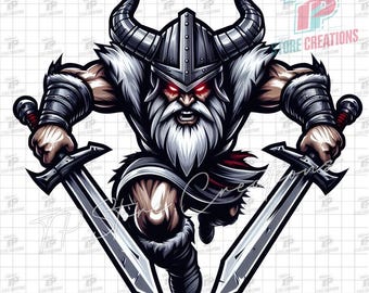 Viking Mascot PNG, Vikings Png School, Vikings Shirt Png Sublimation Designs, School Spirit Viking, Vikings Png, Viking Logo Print, 3 PNG