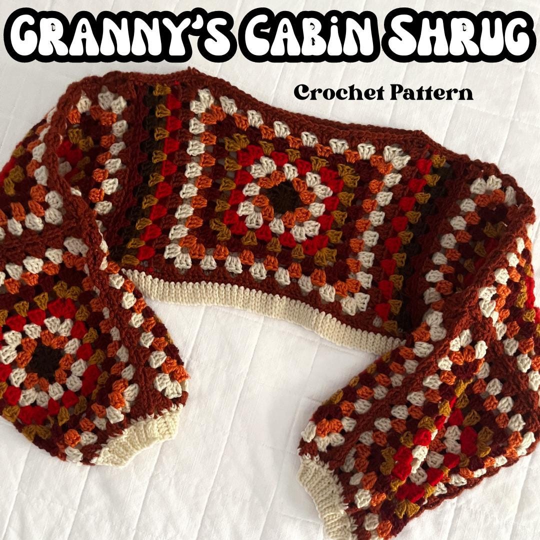 39 Crochet Shrug Patterns with Lace, Granny Squares, and Sleeves 26 Granny Square Crochet Shrug Pattern: Beginner Friendly