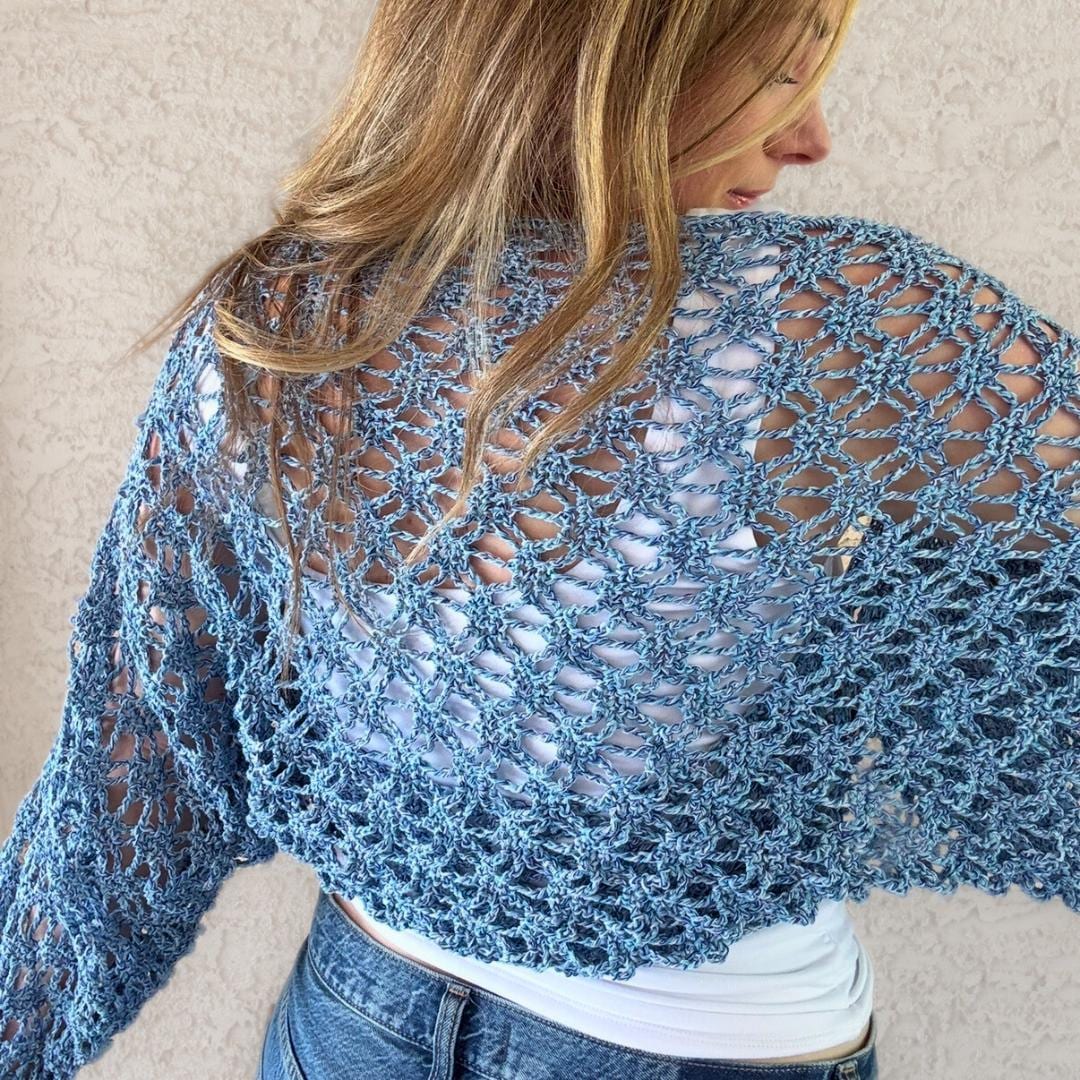 40 Bolero Crochet Patterns: Add a Chic Touch to Your Wardrobe Today! 32 Crochet Shrug Pattern: Seaside Lace Bolero
