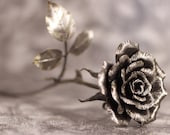 Hand Forged Steel Rose - 6th Anniversary Iron Gift
