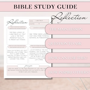 Bible Study Guide Printable Bible Study Template Wisdom Bible Study ...
