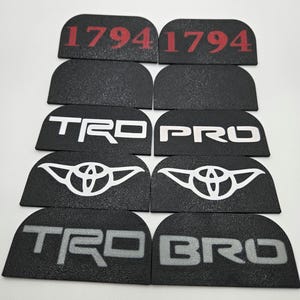 Toyota Tundra Anti-Glare Light Cover: 1794, TRD Pro, TRD Bro