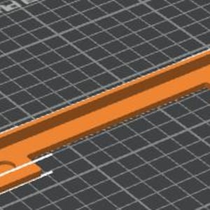 File di stampa 3D per il supporto magnetico in metallo per righello uguale al prodotto fisico che offro prestampato