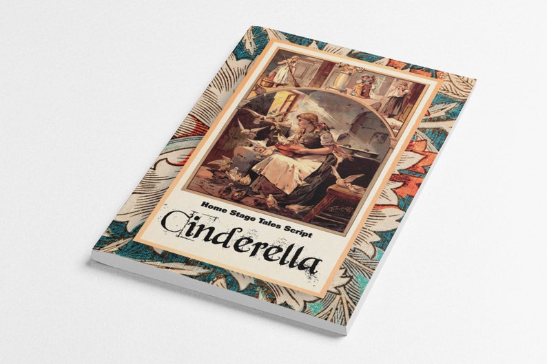 Cinderella Script: Interactive Family Theater, Kids Drama (A4 Booklet ...