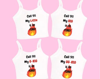 "Big Little On Fire Shirt ""Frau"""