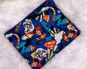 Superman Baby Blanket - Super Hero Character Swaddle Blanket - Baby Flannel Blanket - Baby Photo Prop - Baby Bedding - Super Hero Nursery