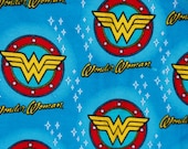 Wonder Woman Baby Blanket - Super Hero Swaddle Blanket - Character Flannel Blanket - Baby Photo Prop - Baby Bedding - Super Hero Nursery