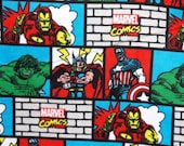 Marvel Comics Baby Blanket - Super Hero Swaddle Blanket - Character Flannel Blanket - Baby Photo Prop - Baby Bedding - Super Hero NurseryMa
