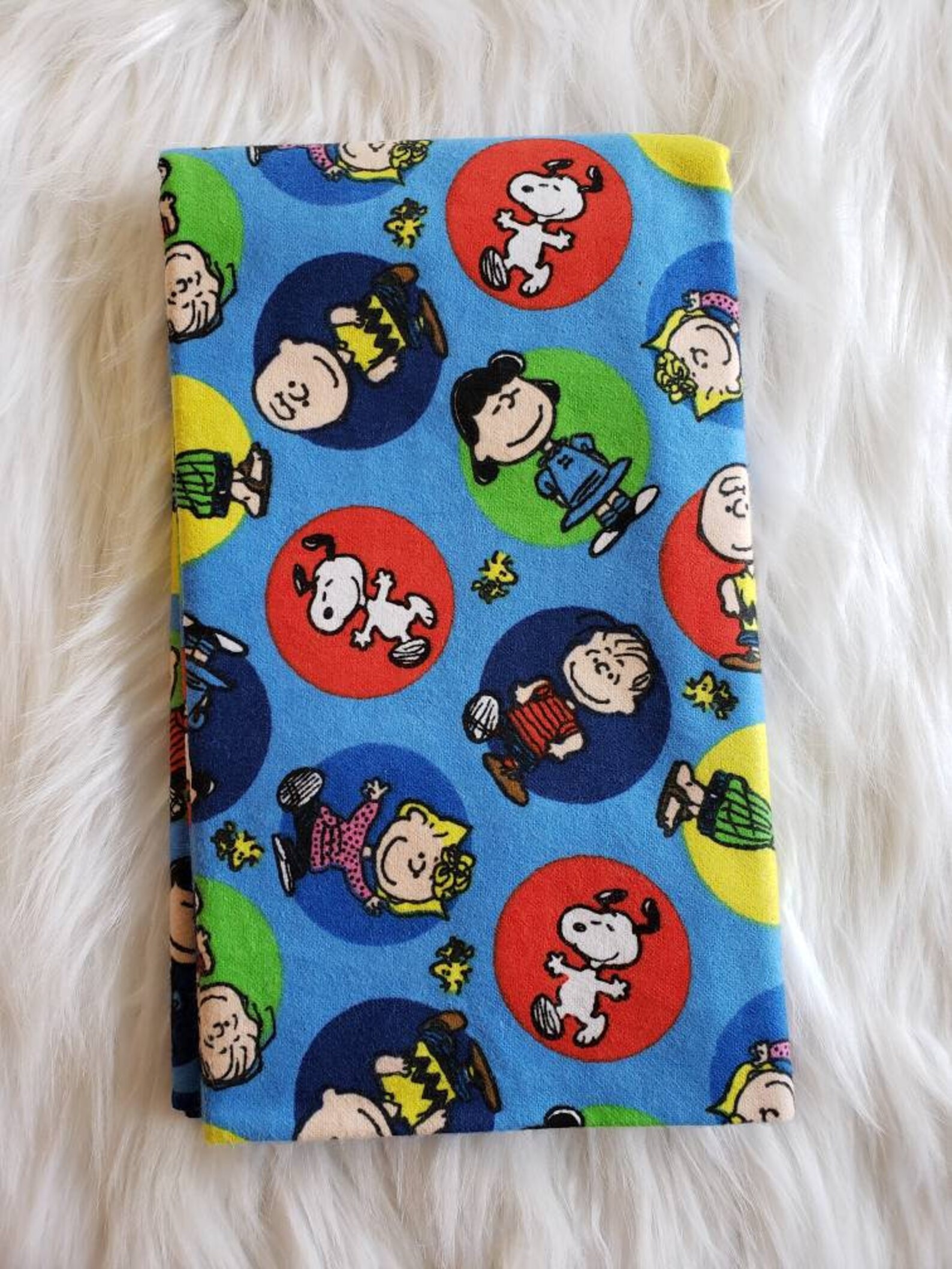 Peanuts Baby Blanket Charlie Brown Swaddle Blanket Baby Etsy