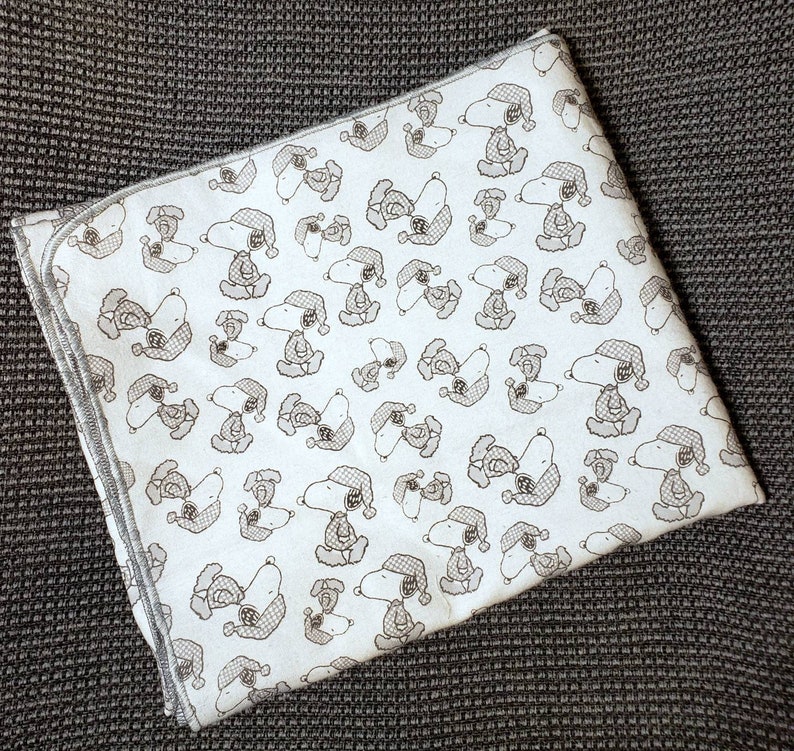 Snoopy Baby Blanket Charlie Brown Swaddle Blanket Baby | Etsy