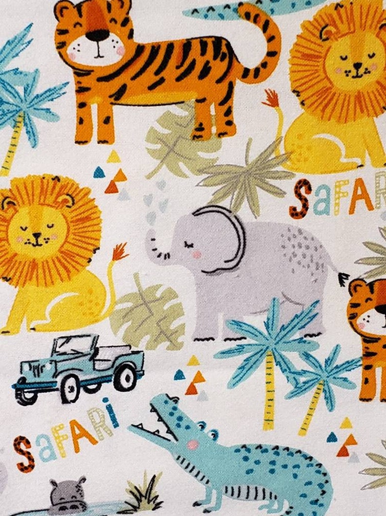 Wild Animals Baby Blanket Tiger Flannel Swaddle Lion Etsy