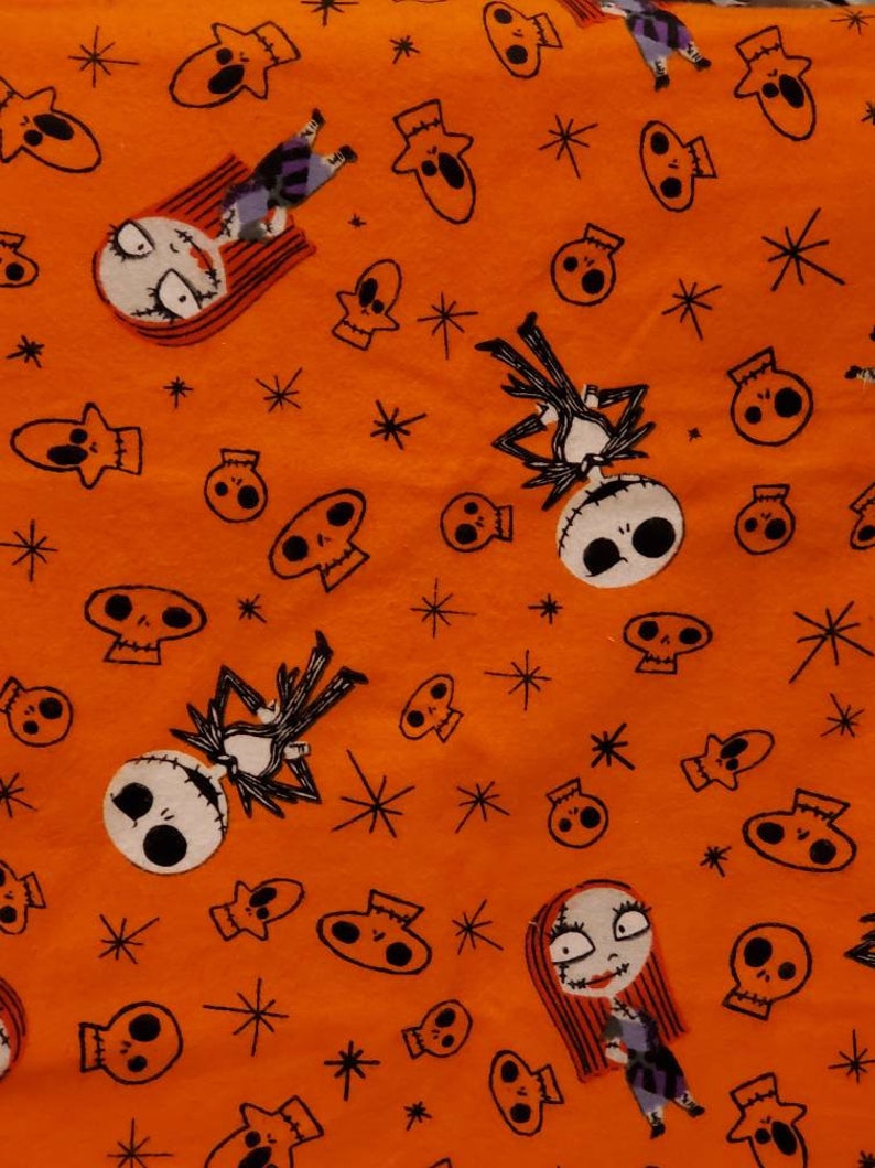 Jack Skellington Baby Blanket Nightmare Before Christmas Etsy