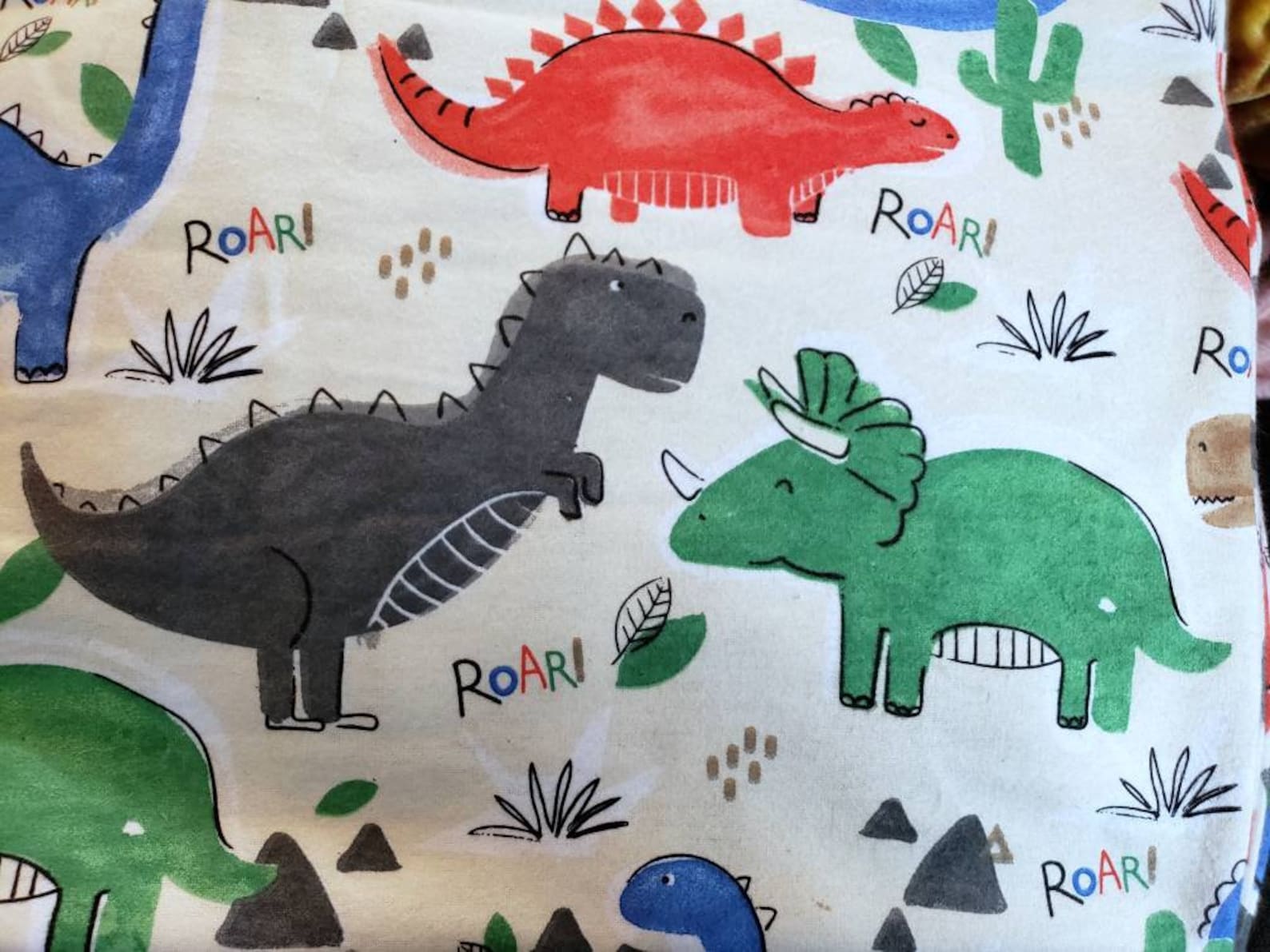 Dinosaurs Receiving Blanket Baby Boy Swaddle Blanket Dino Etsy