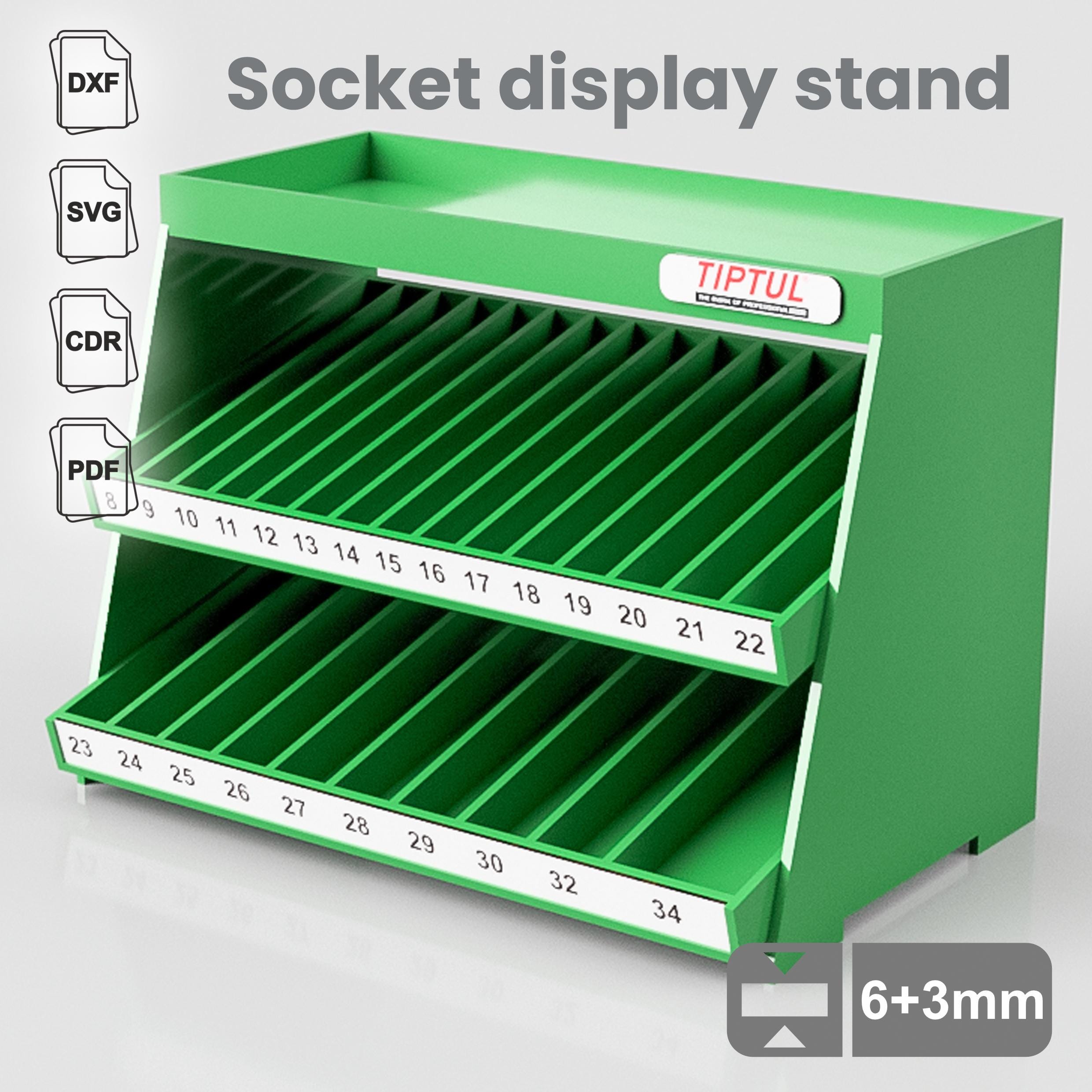 2 Stück Magnetischer SchraubenschlüSsel-Organizer, SchraubenschlüSsel