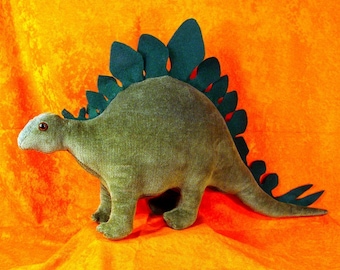 SEWING Pattern to Make a Stegosaurus Dinosaur Stuffed Animal Soft Toy