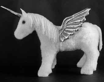 Sewing Pattern Make a Baby Unicorn, Pegasus or Horse Design from Fantasy Creations