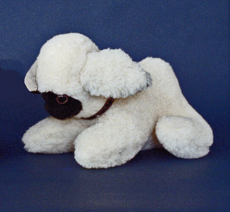 Paper Sewing Pattern Make a Loveable Lamb Stuffed Animal Pattern Easy Design from Fantasy Creations image 1