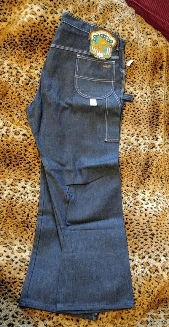 DEE CEE denim jeans vintage 1970s brand new with … - image 2