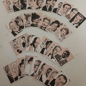 Hollywood character cards second edition 1990s vintage image 3