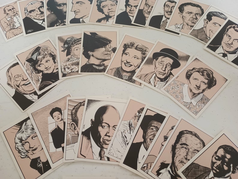 Hollywood character cards second edition 1990s vintage image 6