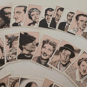 Hollywood character cards second edition 1990s vintage image 4
