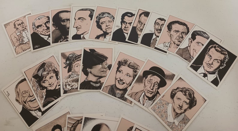 Hollywood character cards second edition 1990s vintage image 4