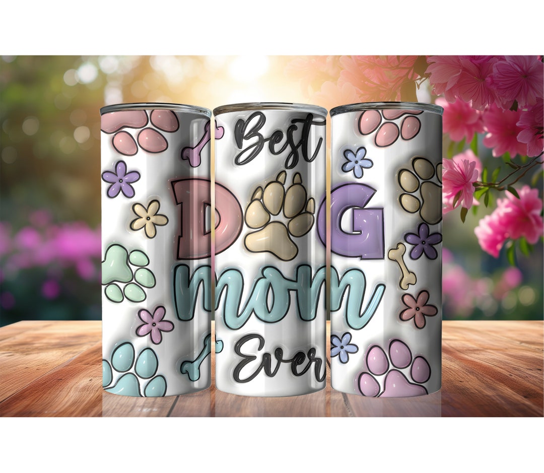 Dog Mom Tumbler Wrap PNG, Sublimation Design (digital Download) - Etsy