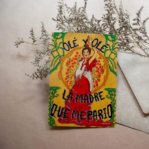 Postales regalo dia de la madre sobre y sticker incluidos, regalos originales para mamás, papeleria bonita para madres, chapa amor de madre