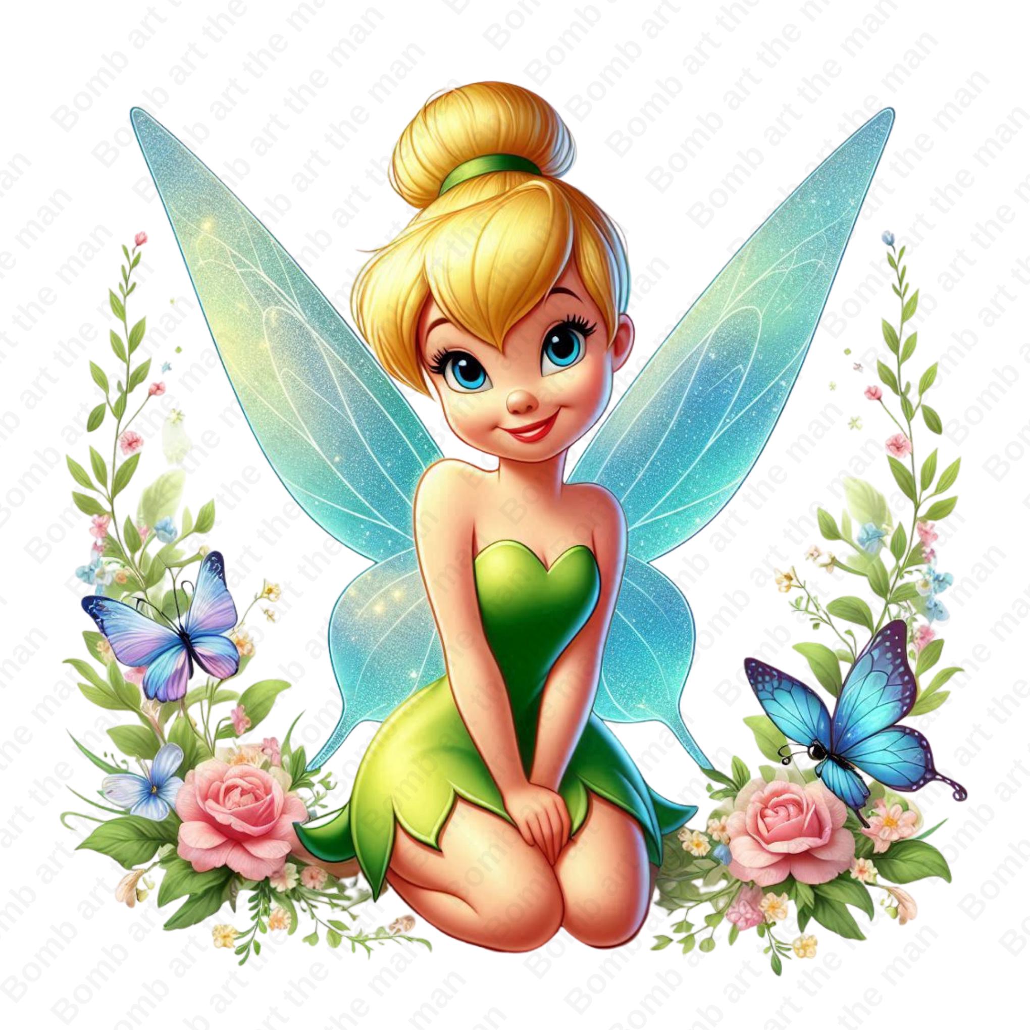 ティンカーベルのクリップアート、ティンカーベルpng、かわいい妖精の