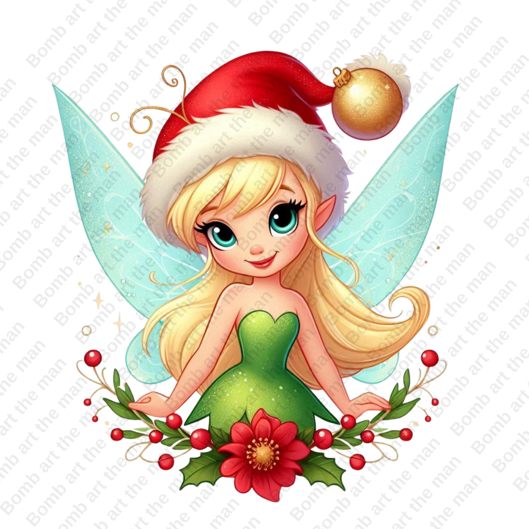 ティンカーベルのクリスマス クリップアート、ティンカーベルの新年