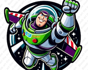 Buzz Lightyear png, Buzz Lightyear clipart, Toy Story characters, instant download
