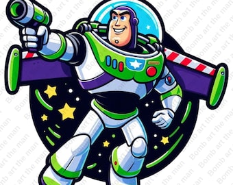 Buzz Lightyear png, Buzz Lightyear clipart, Toy Story characters, instant download