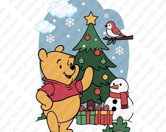 くまのプーさんのクリスマス クリップアート、くまのプーさんの png