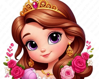 プリンセスソフィアのクリップアート、プリンセスソフィアのpng