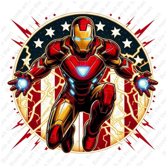 İron man clipart, İron man png, super hero clipart, super hero png, instant download