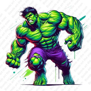 Hulk png, Hulk Clipart, Superheld png, Hulk Design, transparenter Hintergrund