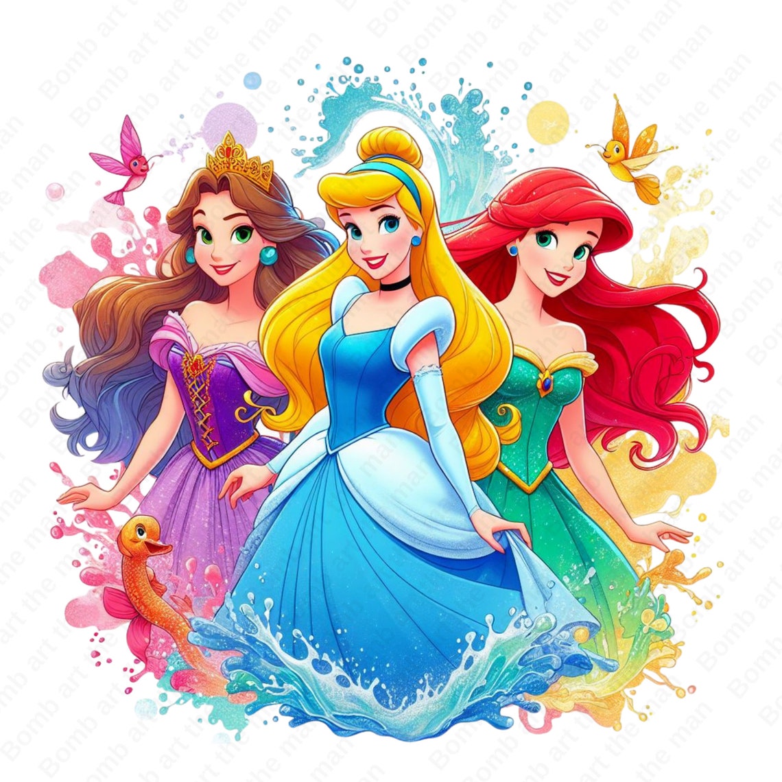 Princesses Clipart, Princess Png, Cartoon Princess, Cinderella Png ...