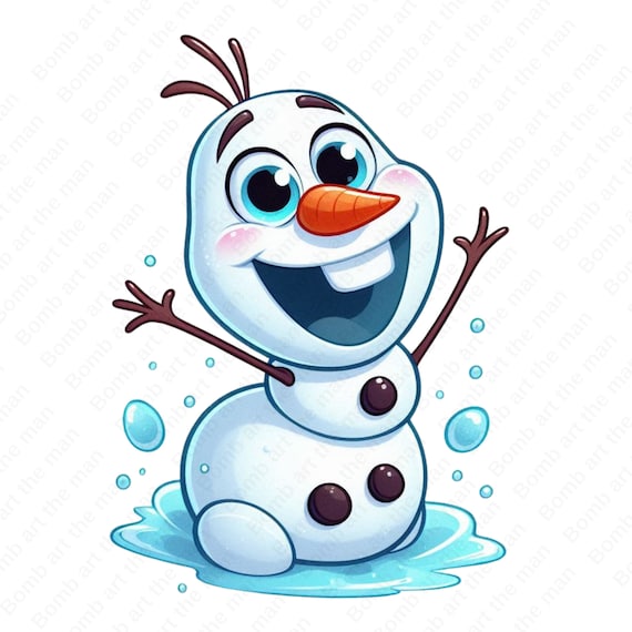 Frozen Olaf Png, Olaf Clipart, Frozen Character Png, Frozen