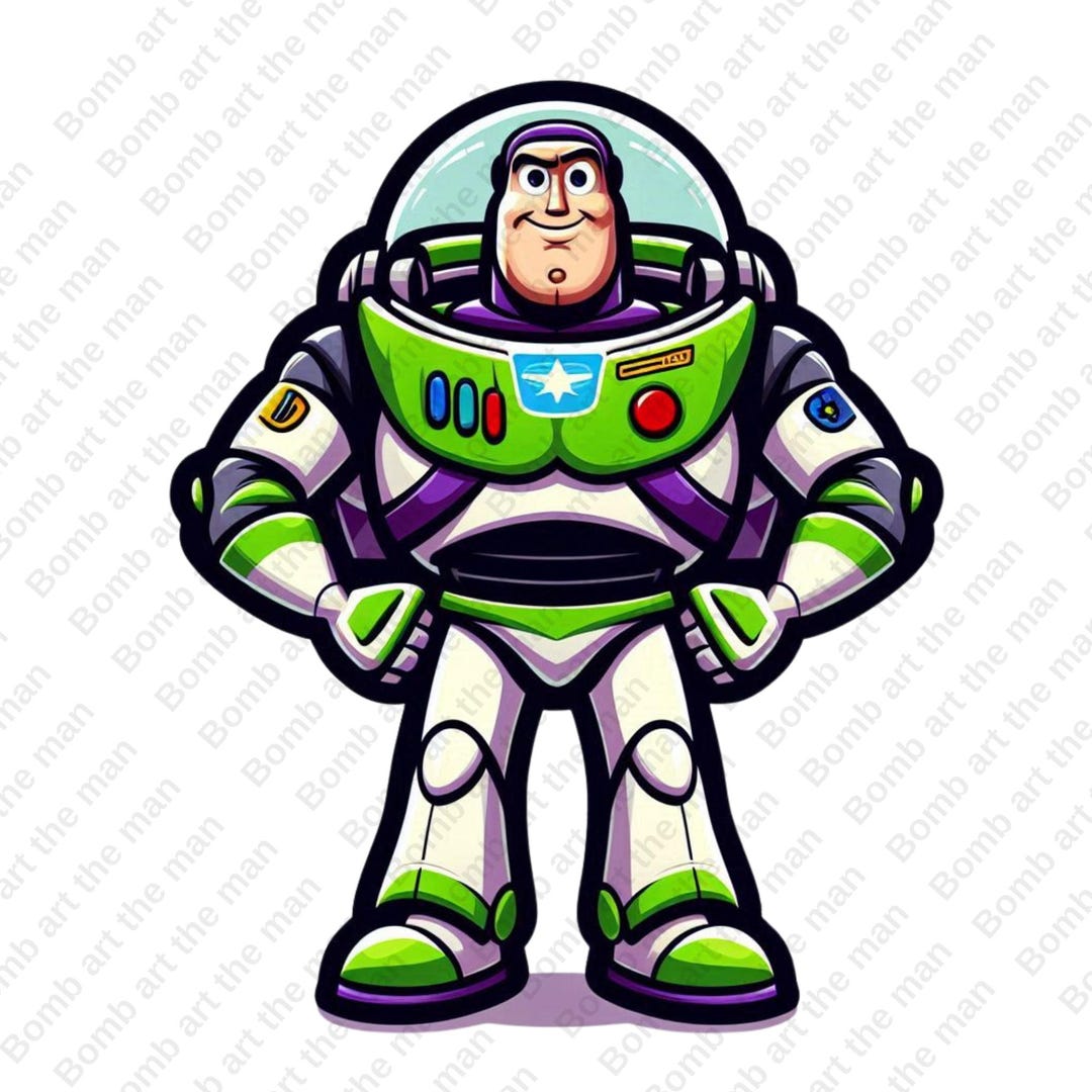 Buzz Razor Cartoon Buzz Lightyear Png, Buzz Lightyear Clipart, Toy Story Characters - Etsy